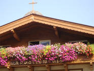 Haus Jochum Balkon mit Blumen